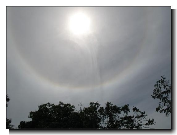Vietnam Sky during an outdoor mass